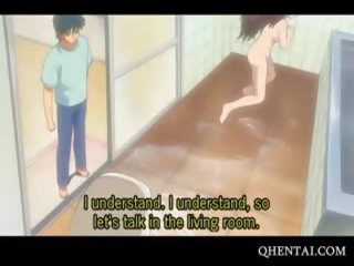 Hentai enchantress Caught Masturbating In The Shower