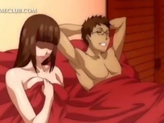 3d anime vogëlushe merr pidh fucked poshtë fundit në krevat