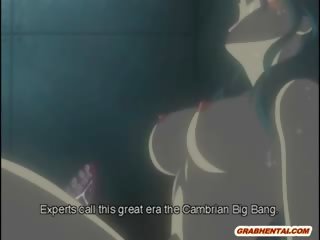 エロアニメ 若い 女性 ハード モンスター 触手 突っつい