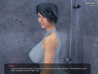 Horny teacher seduces her student and gets a big member inside her tight ass l My sexiest gameplay moments l Milfy City l Part &num;33