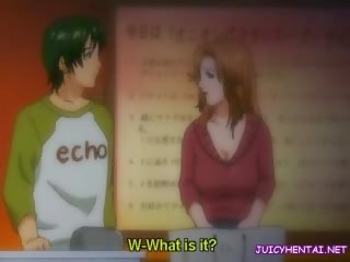 Dua anime lesbian membelai dan shring yang besar zakar/batang