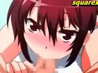 Vogëlushe snow-teen anime tremendous qirje dhe cuming