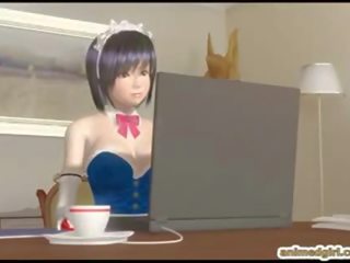 Tgirl 3d manga Coed tittyfucked and internal jizz shot