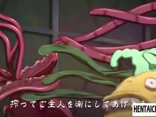 Hentai vajzat me bigboobs duke tentacled.