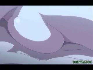 Adorable hentai sra con bigboobs consigue lamido su mojada