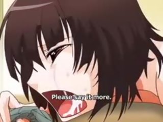 Suurepärane romantika anime vid koos tsenseerimata anaal, suur