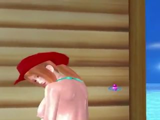 魅力的な ビーチ 3 gameplay - エロアニメ ゲーム