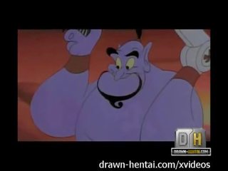 Aladdin възрастен клипс - плаж ххх видео с жасмин